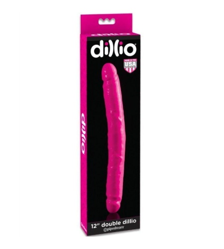 Consolador Doble Dillio largo rosa