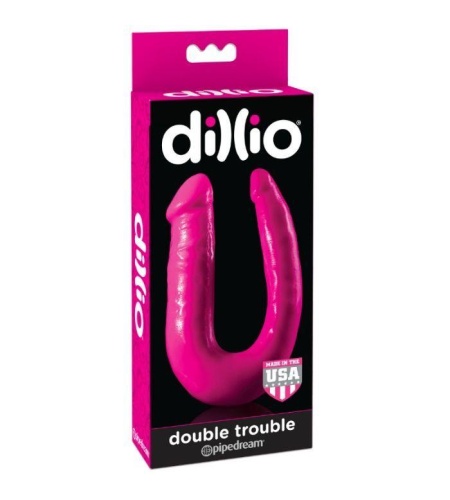 Consolador Doble Dillio rosa