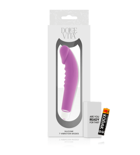 vibrador lila 16 cm