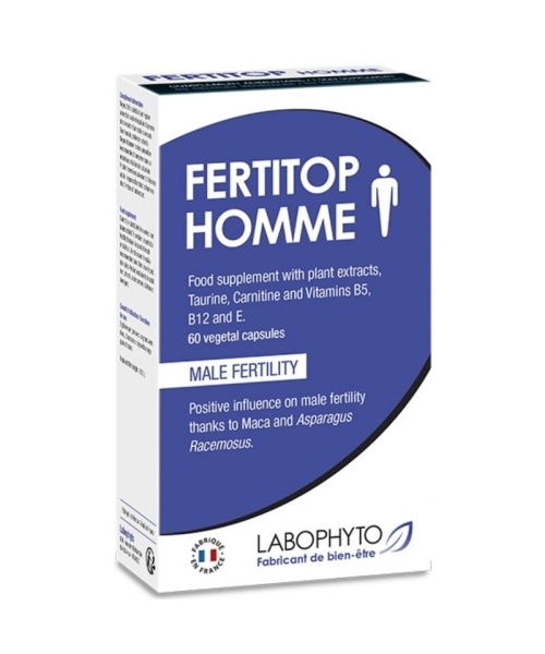 Fertitop mejora de la fertilidad Masculina 60 caps