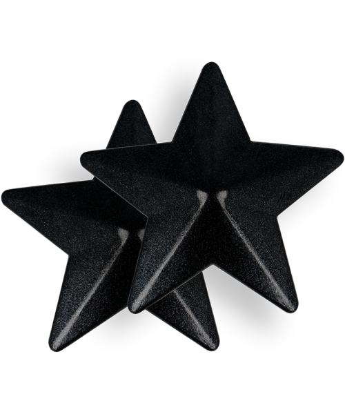 Cubre Pezones - Estrellas Negras
