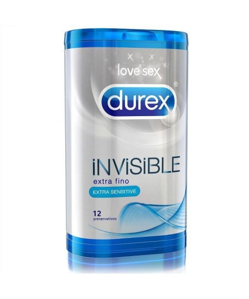 INVISIBLE preservativos extra finos 12 uds.