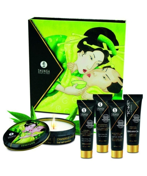 Shunga kits de cosméticos eróticos