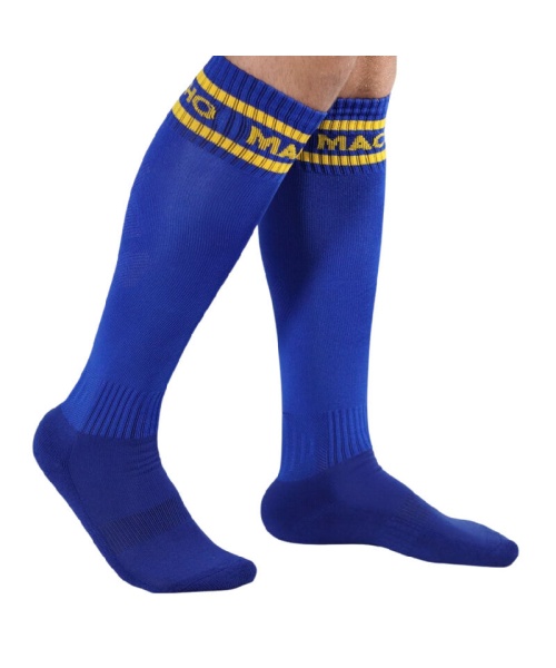 Calcetines Largos Talla Unica Azul Lencería para Hombre