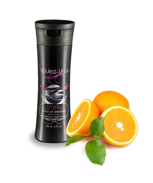 Aceite de masaje Relajante con aroma a naranja